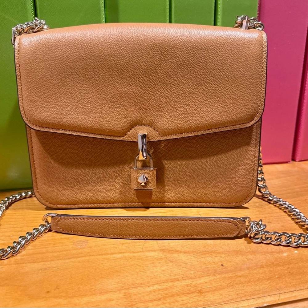 Tan/ Camel Kate Spade crossbody/ shoulder bag